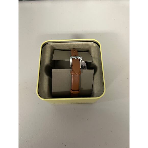 Kate Spade New York KSW9047 Metro Three-Hand Brown Leather Watch main image 4